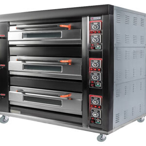 Печь хлебопекарная газовая Miratek BK-36G + каменный под (без пароувлажнения)