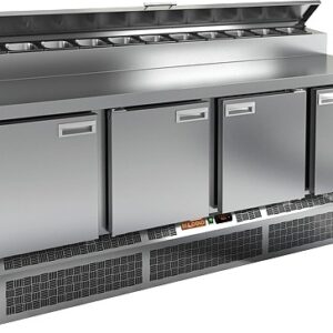 Стол для пиццы HICOLD PZE2-1111/GN