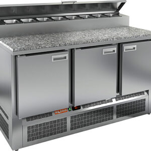 Стол для пиццы HICOLD PZE2-111GN (1/6) КАМЕНЬ