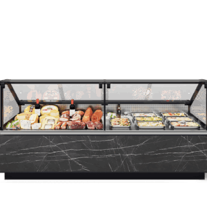 Витрина Встроенный холод Cреднетемпературная  CALYPSO Slim PLUG-IN 190 вентилируемая